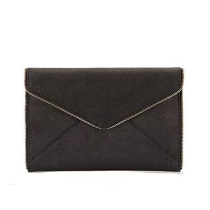 Rebecca Minkoff Black Leo Clutch
